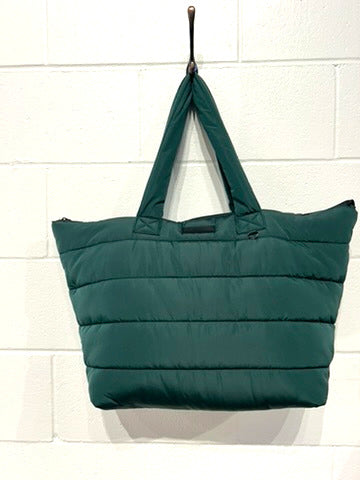 Ted Baker London Quinsin Oversized Puffer Tote Bag, Emerald Green