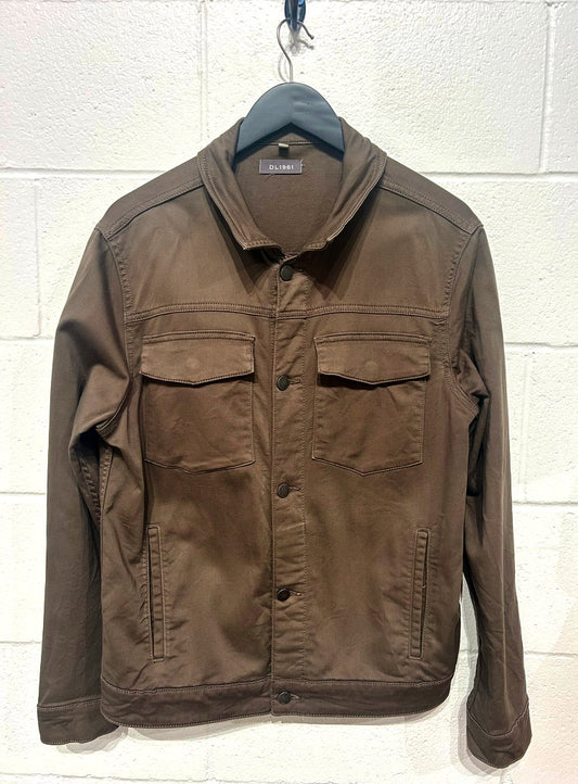 Men's Size M, Olive Green Jean Jacket, DL 1961