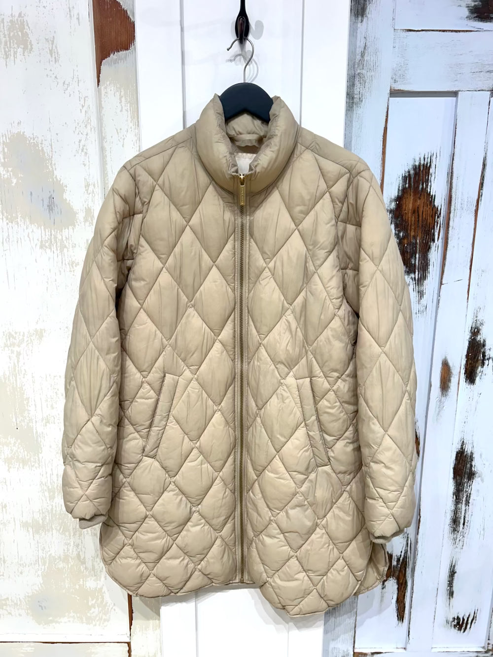 Women's 42 L Olilas Coat, Oatmeal, Part Two