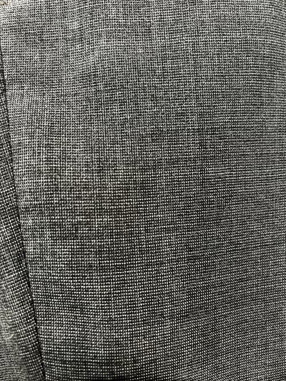 Men's Trousers, 33 Slim Fit, 99% Wool - Grey Microcheck, Banana Republic