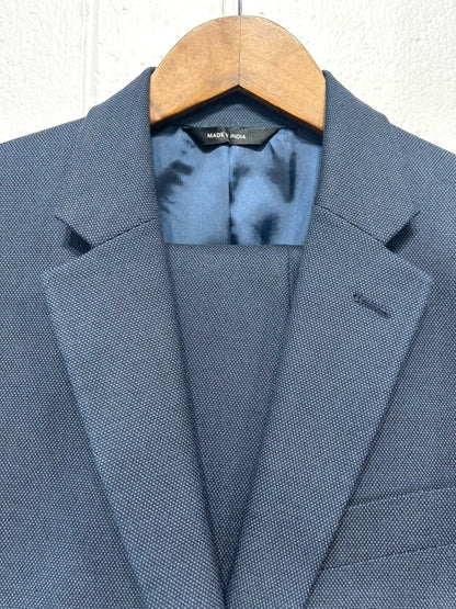 Men's 38S Suit, Blue Nailhead, Banana Republic