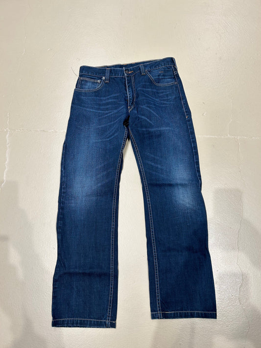 Men's Jeans 34 x 30, Relaxed Straight - Indigo Denim, Levi Strauss & Co