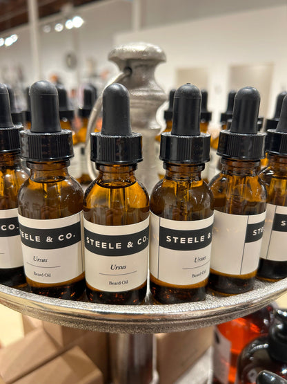 Local Pickup Only - Steele & Co. Beard Oil - New