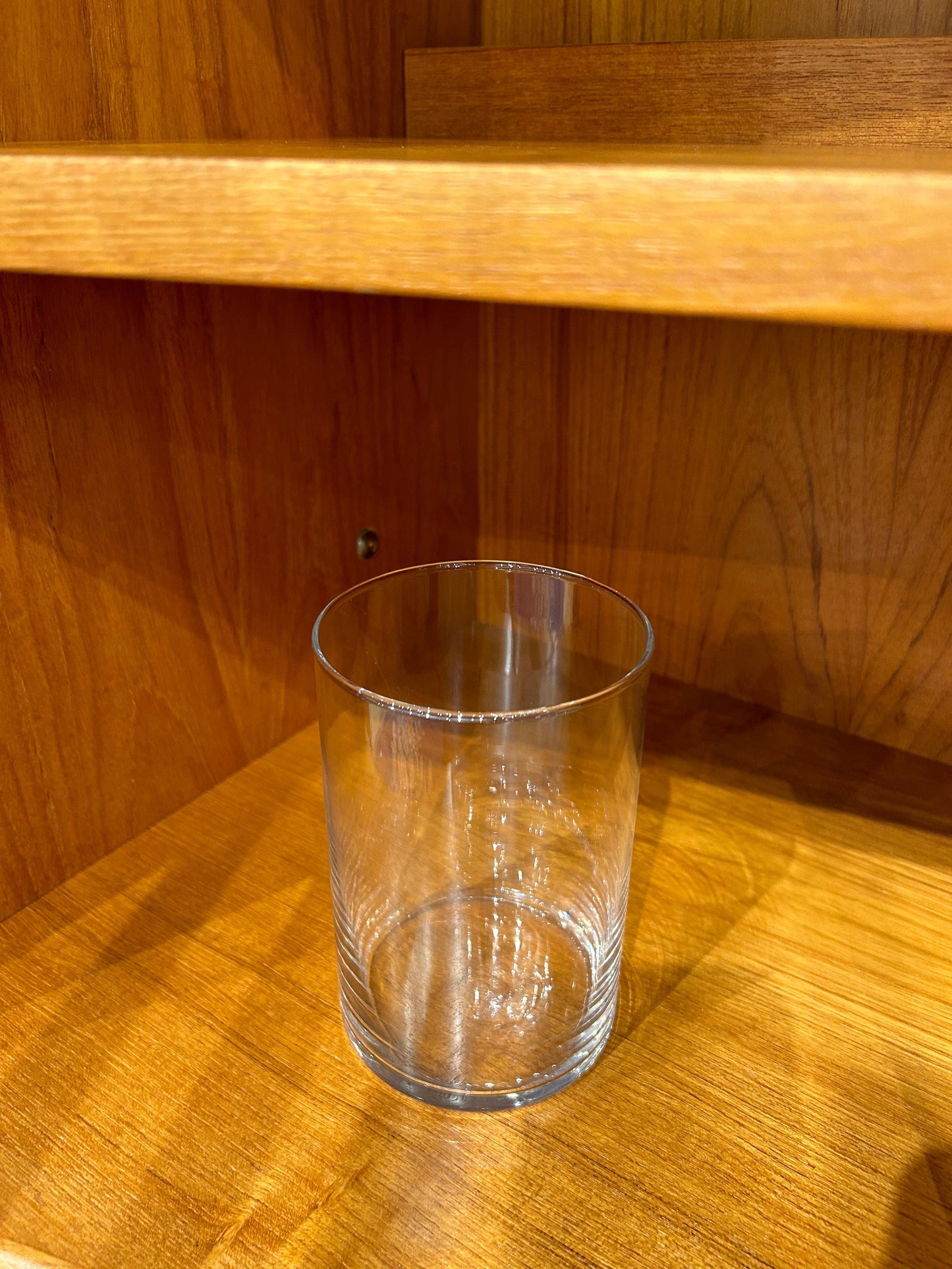 Local Pickup Only - Clear Straight Glass Flower Vase