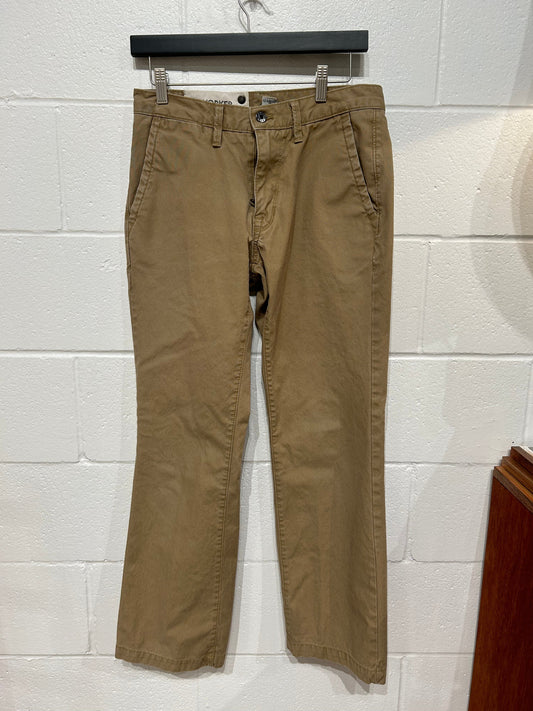 Women's Casual Pants 4?, Cotton Twill Chino, Slim- Khaki, Gap "worker" 1969