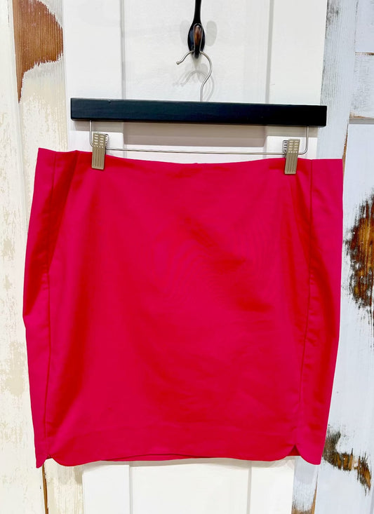 Women's 6 Skirt Knit Knee Length - Hot Pink, Willow & Thread