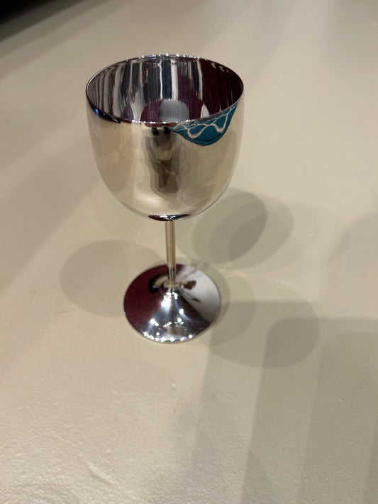 Local Pickup Only - Vintage Silver Plated Goblet Glass (per glass), Stamped Viking