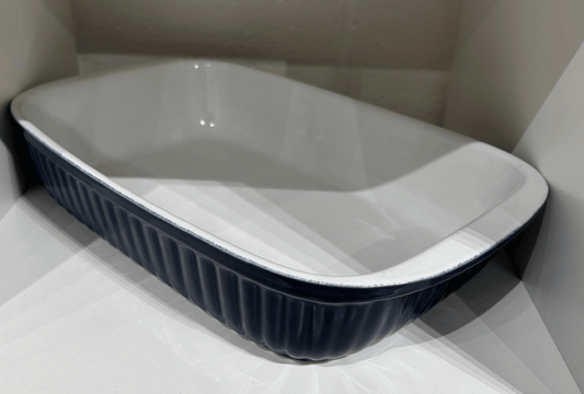 Local Pickup Only - Ceramic Baking Dish - Blue