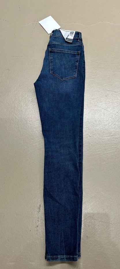 DL1961 Farrow Skinny - Mid-Blue Wash High Rise Instasculpt Ankle Jeans