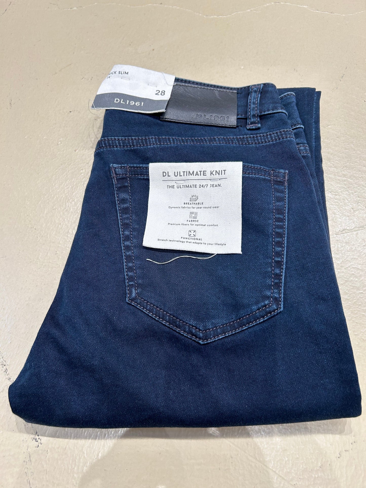 DL1961 Nick Slim Indigo "Social" Jeans Men