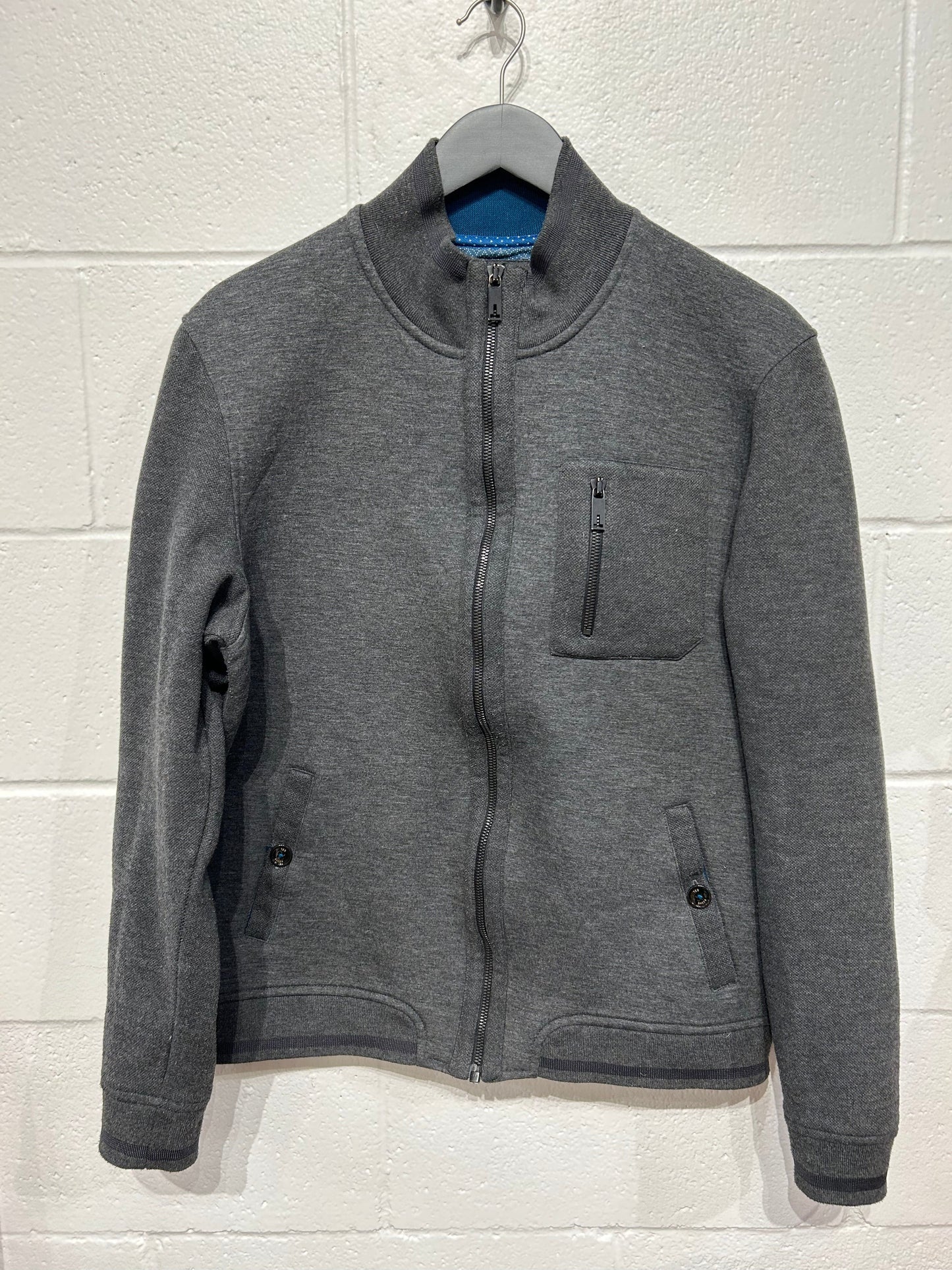 Men's XL Ted Baker 5 Zip Jacket Knit