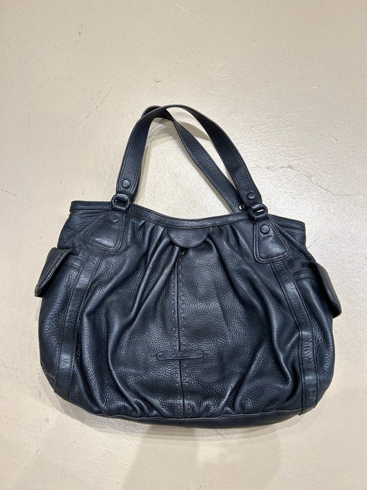 Black Pebbled Leather bag Cole Haan