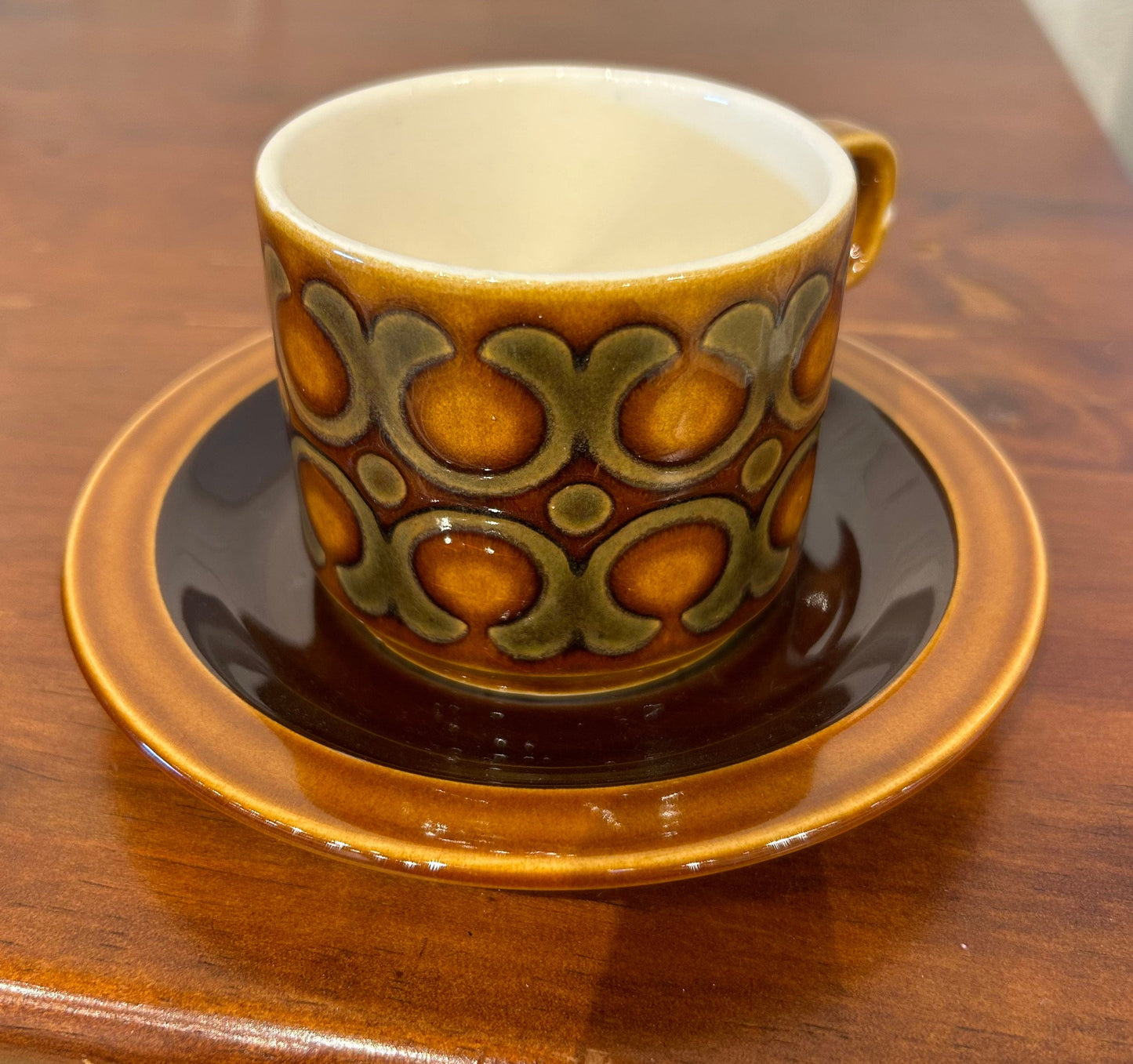 Local Pickup Only - Vintage Cup and Saucer Set Hornsea Bronte 1970s