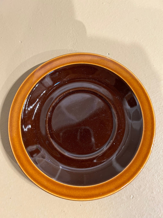 Local Pickup Only - Vintage Saucer Hornsea Bronte 1970s (if not sold as part of set with cup)