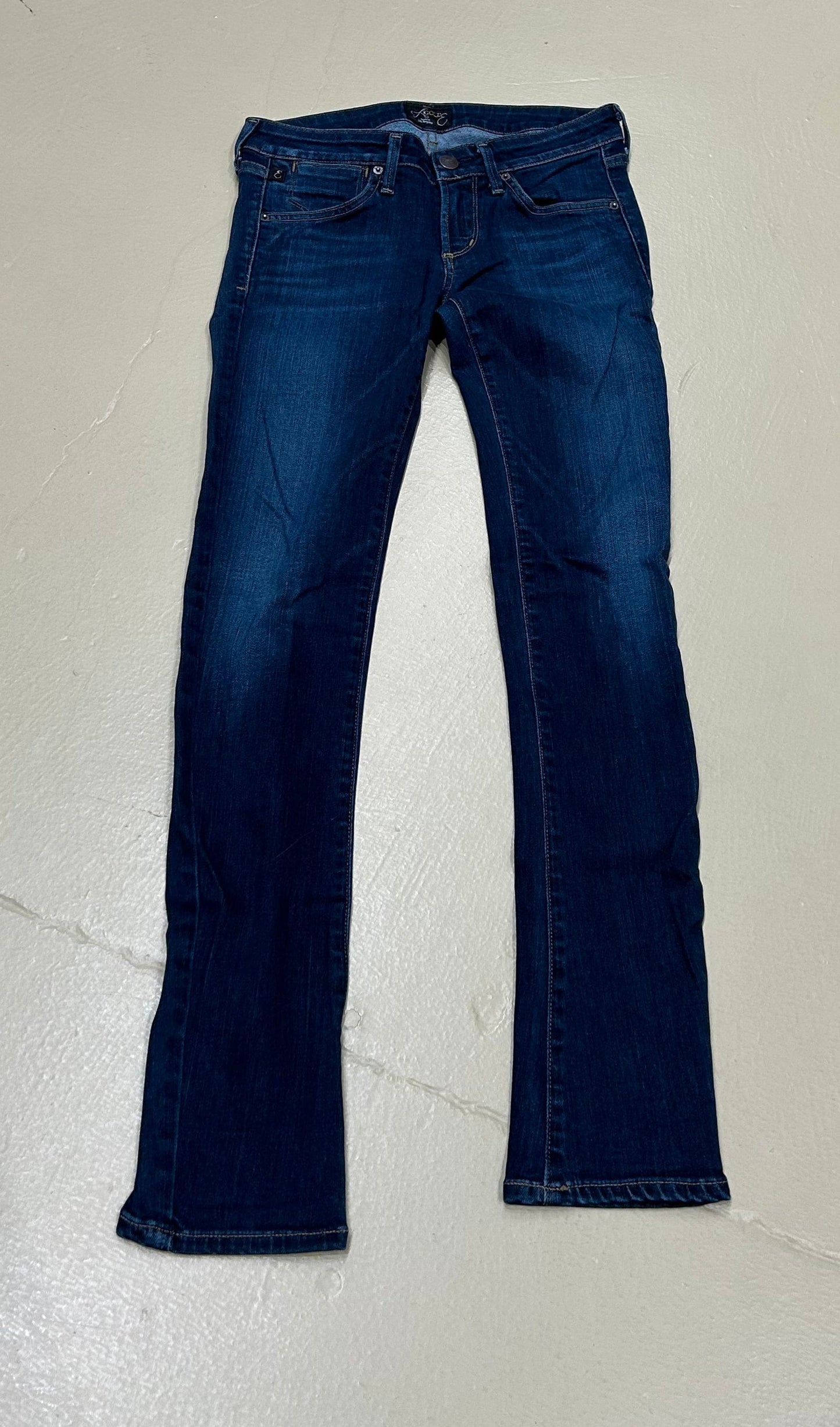 Women's Jeans 26, Chloe, Skinny, No Holes - Mid Blue Denim, Agolde