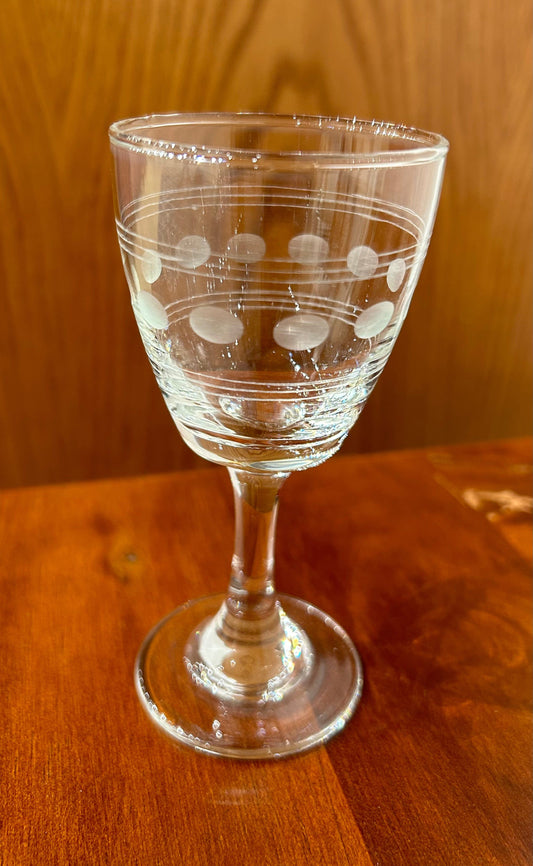 Local Pickup Only - Etched Liqueur Glasses (per glass)