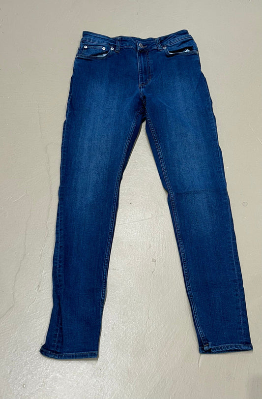 Women's Jeans 28 x 32 High Skinny Blue Blue - Mid Blue Denim, Cheap Monday