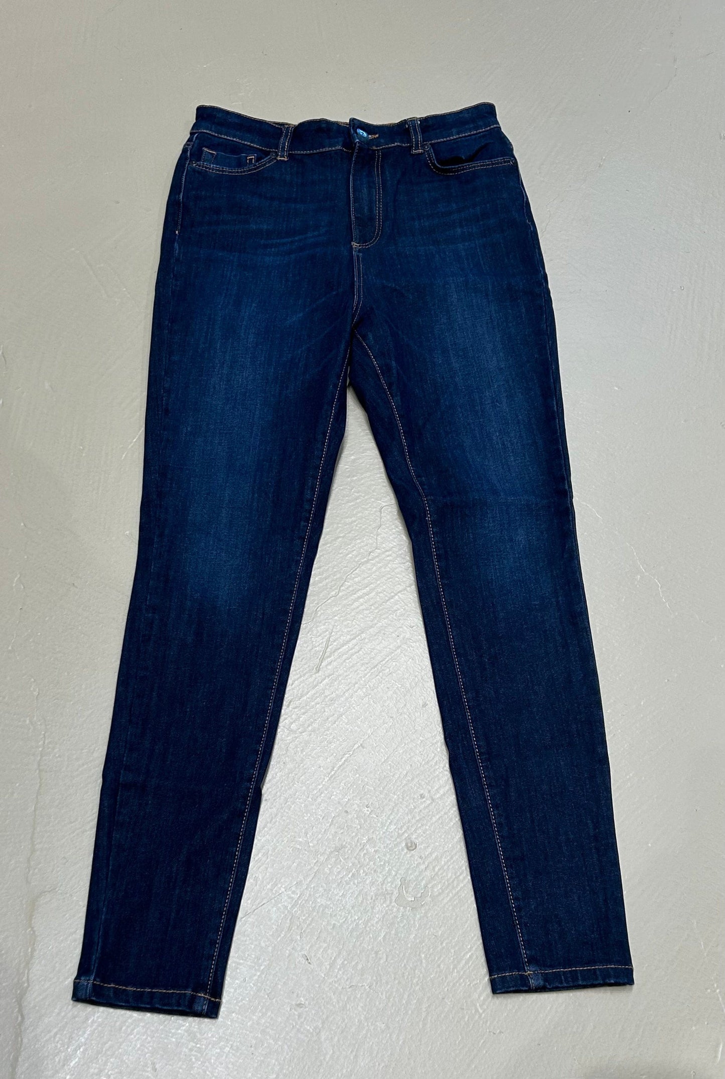 Women's Jeans 29, Cairo Ultra High Rise Skinny BiStretch - Dark Denim, Tailor Made