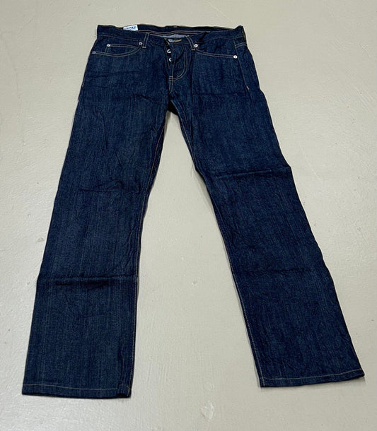 Men's Jeans 30, Straight Narrow - Dark Denim, United Stock Dry Goods