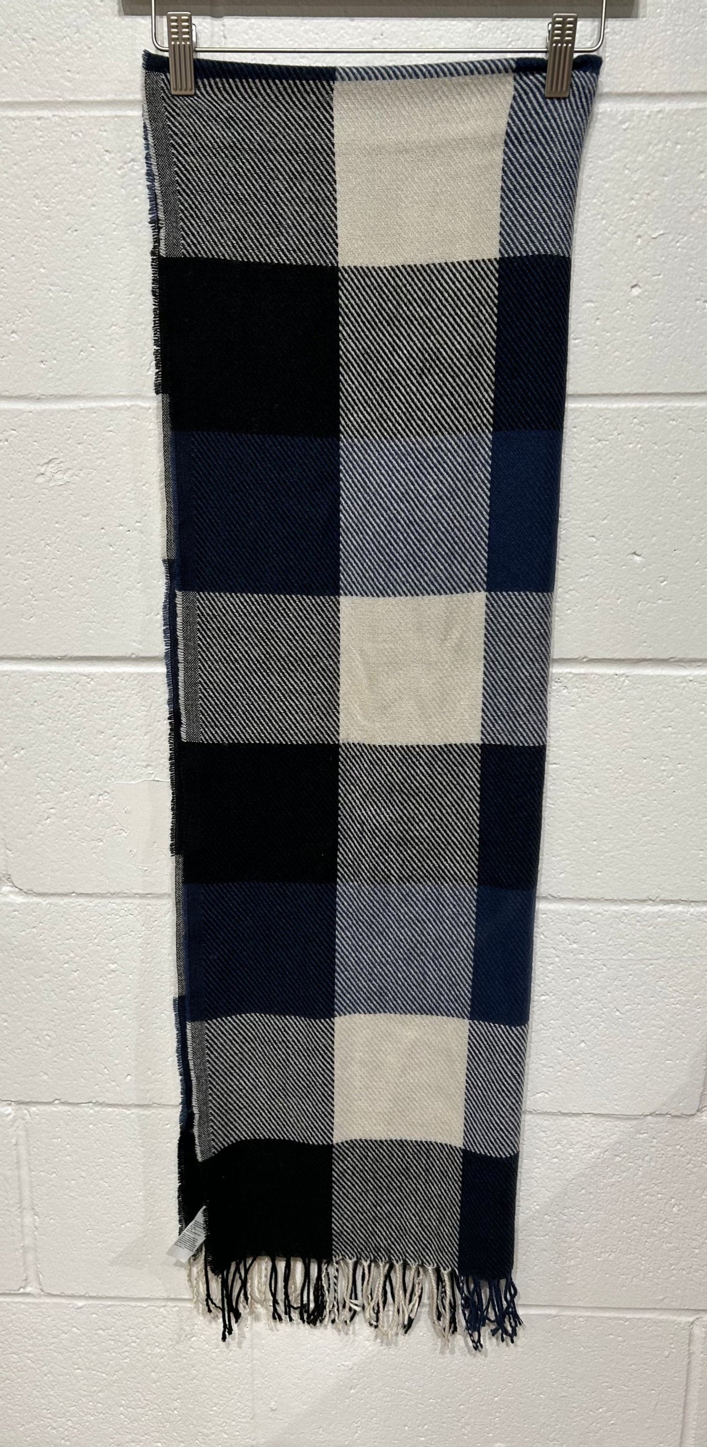 Banana Republic  Scarf, Blue/Grey/Cream