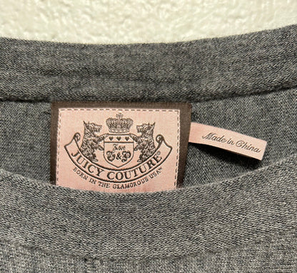 Women's M Merino Grey Sweater Tunic Dress, Juicy Couture