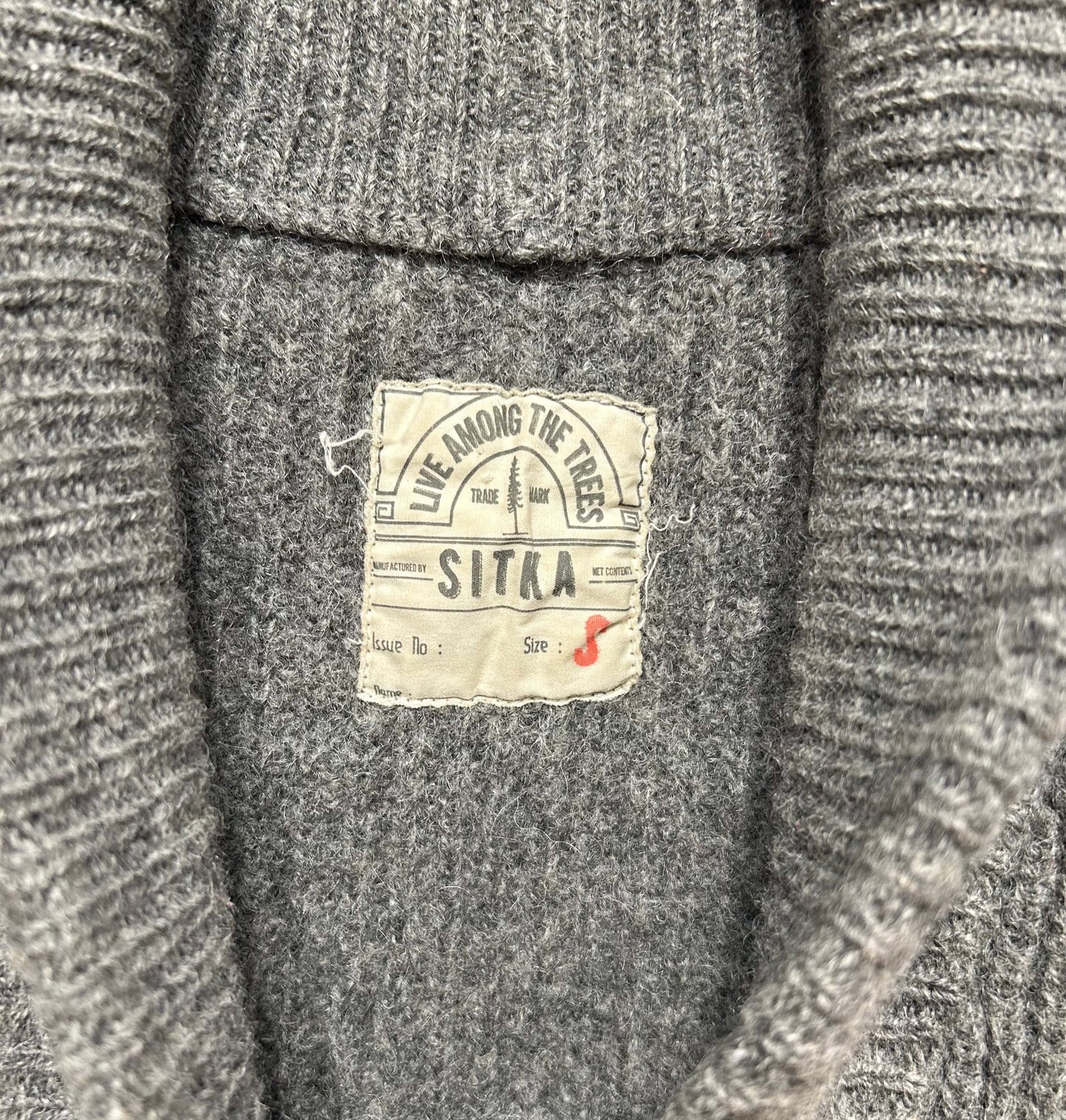 Women's S 100% Wool Button Up Sweater, Sitka