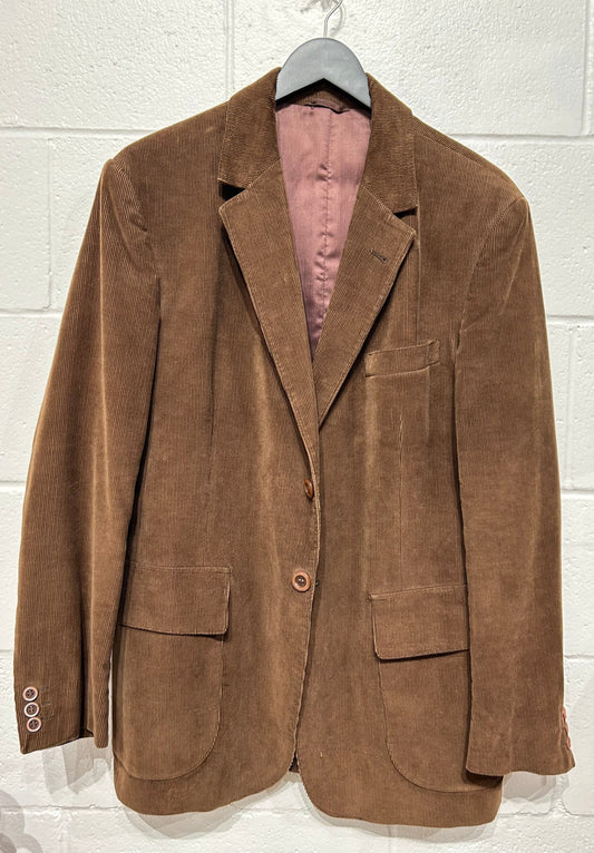 Men's 42R Corduroy Sportscoat Jacket, Oleg Cassini