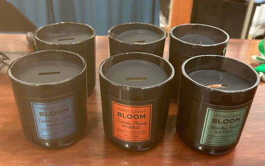 Local Pickup Only - West Coast Bloom - Candles in Glass