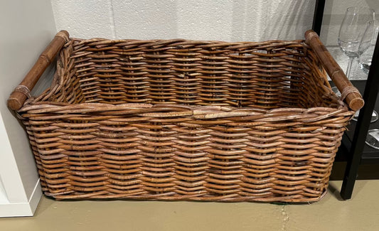 Local Pickup Only - Woven Wicker Basket