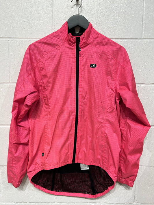 Women's M Cycling Rain Jacket Neon Pink, Sugoi