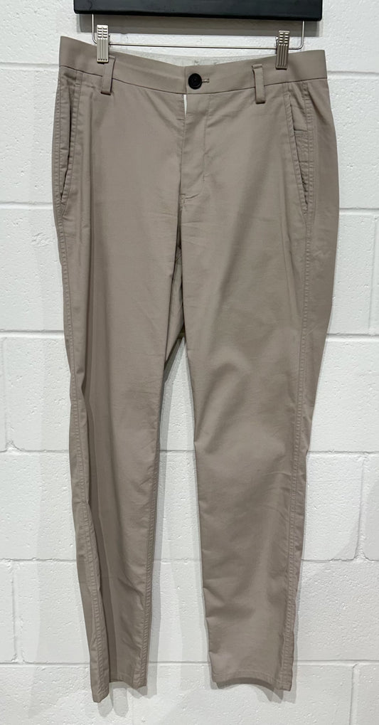 Women's 32 (fits 6) Slim Active Stretch Pants, Beige, Kit and Ace