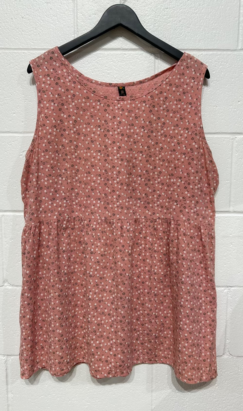 Women's Dress XXXL, Peach Floral Print, THY