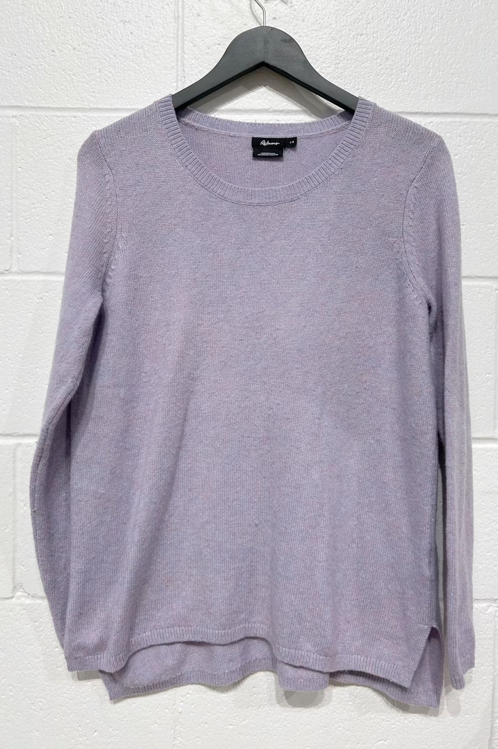 Women's L Cashmere Blend Sweater - Pale Lavender, Reitmans