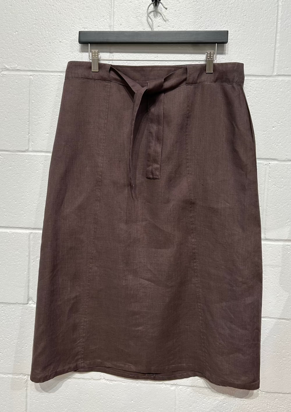 Women's 16 Linen Skirt, New Man