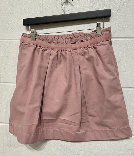 Women's 2 100% Cotton, Mauve Gathered Waist Skirt, J Crew