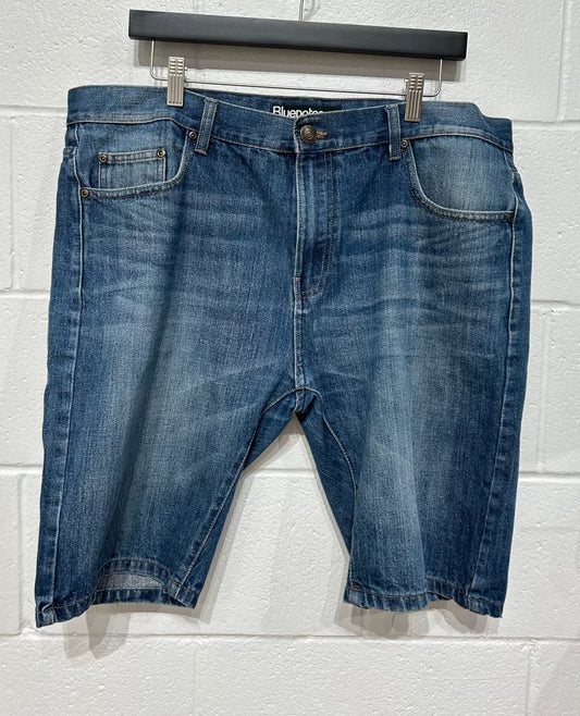 Men's 38 Bermuda Shorts, Denim, Bluenotes