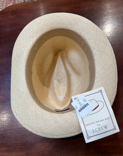 J Crew Panama Straw Hat, S/M - NWT New with Tags