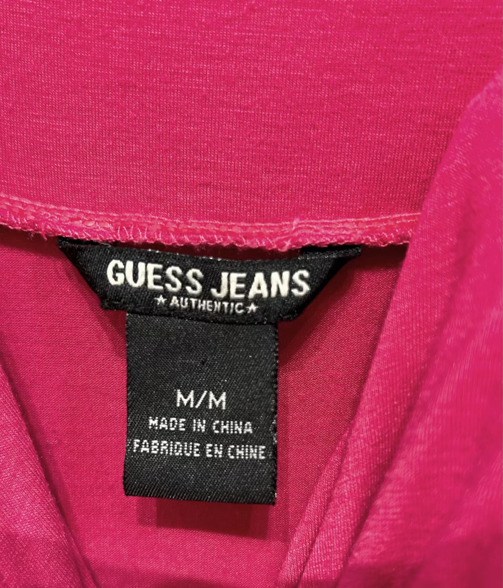 Women's Dress M, Strappy Hot Pink Dress, Guess Jeans