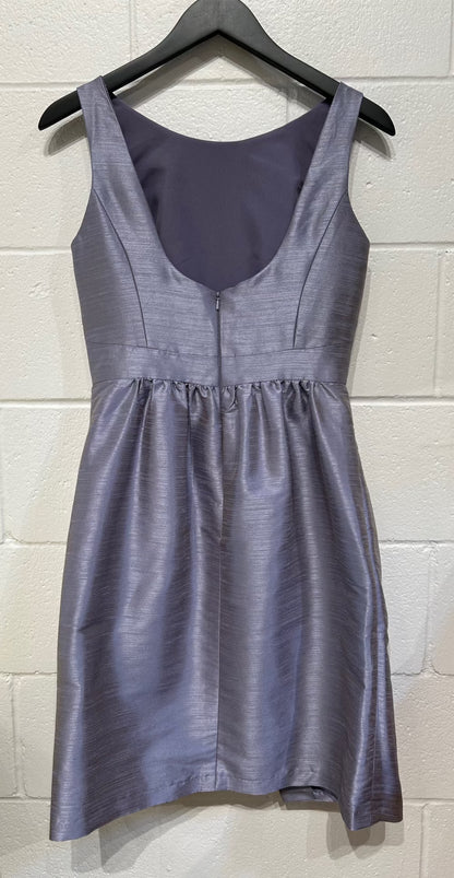 Women's Dress M, Lavender Faux Shantung Silk, Alfred Sung