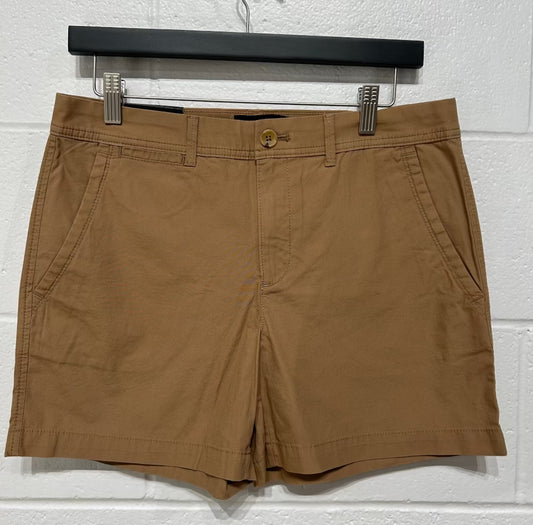 Women's 6 Shorts, 5" Tan Cotton, Banana Republic, New with Tags