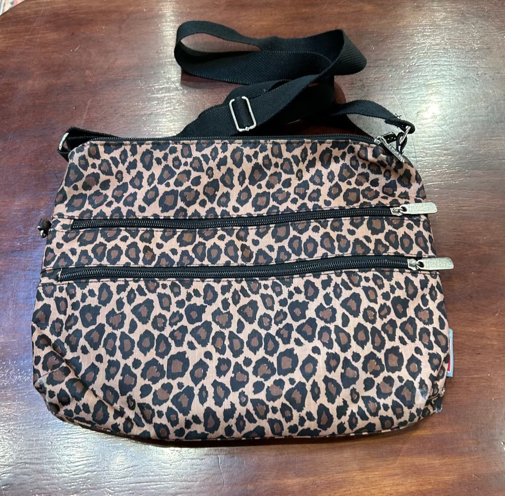 Leopard Fabric Purse Crossbody Bag, Dickie's