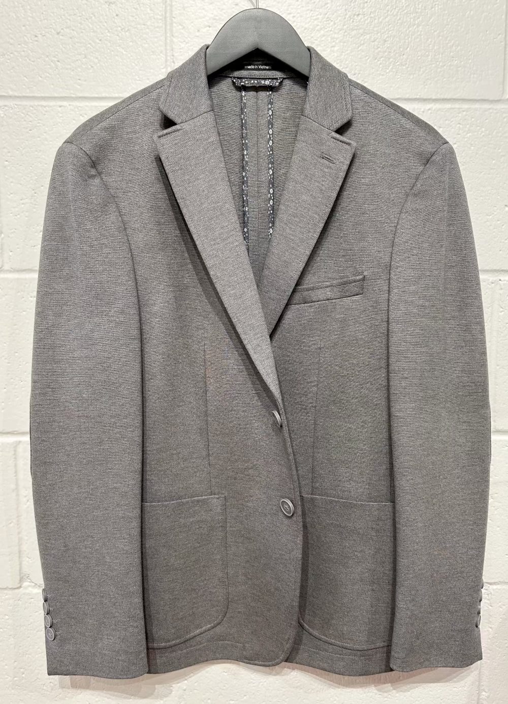 Men's M 40S Knit Blazer Jacket Grey, Bar III for Macy's