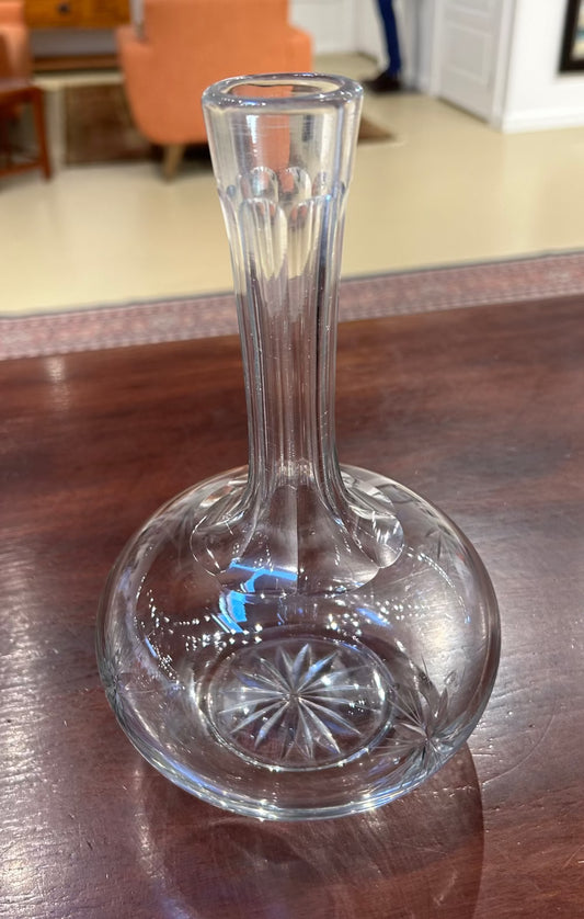 Local Pickup Only - Ship's  Decanter with Star Patterns