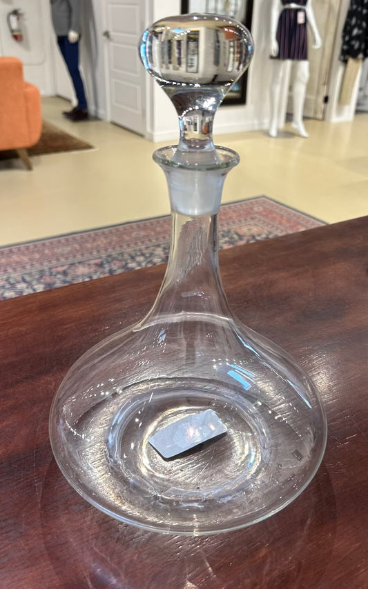 Local Pickup Only - Ship's  Decanter with Stopper