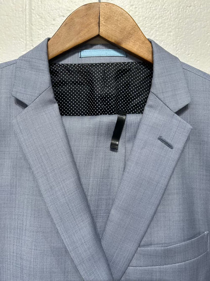 Men's 50 Suit Sand Blue Mix 100% Wool