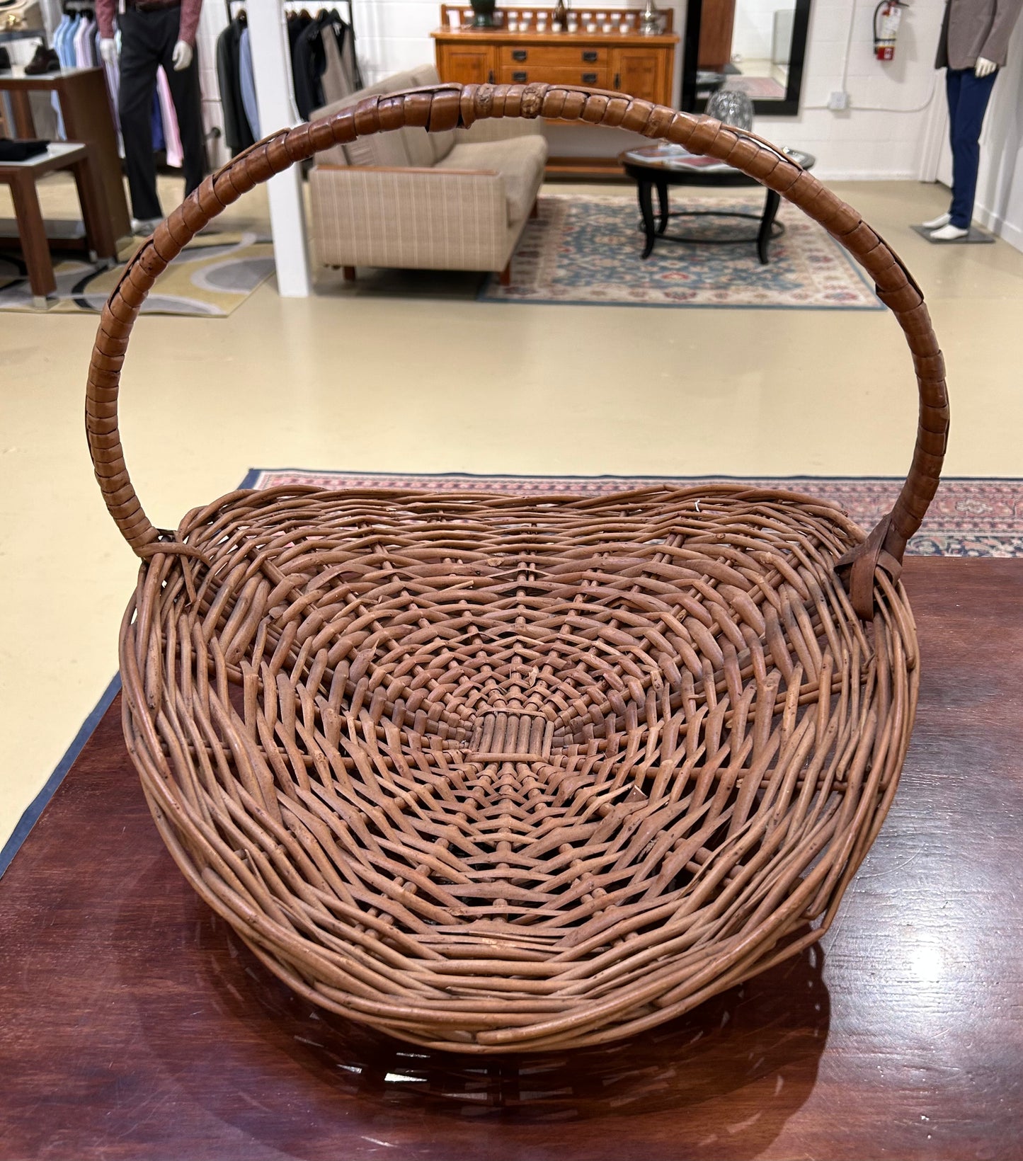 Local Pickup Only - Woven Wicker Basket