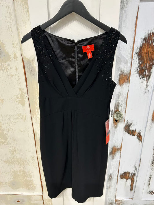 Women's Dress 8 Sleeveless Sequin Beaded NWT New With Tags (reclaimed)- Black, Monique Lhullier