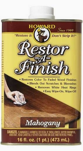 Local Pickup Only - Howard Restor-a-Finish - Tin 473ml - Mahogany