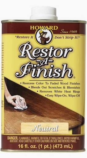 Local Pickup Only - Howard Restor-a-Finish - Tin 473ml - Neutral