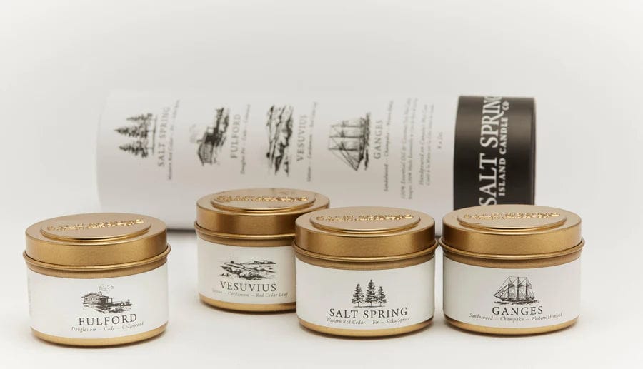 Local Pickup Only - Saltspring Island Candles - Gift Set